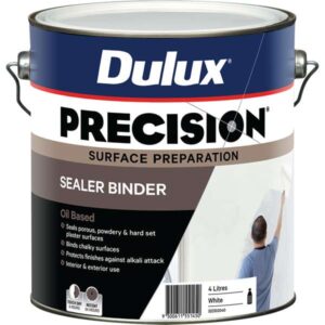 Dulux 4L Precision White Sealer Binder