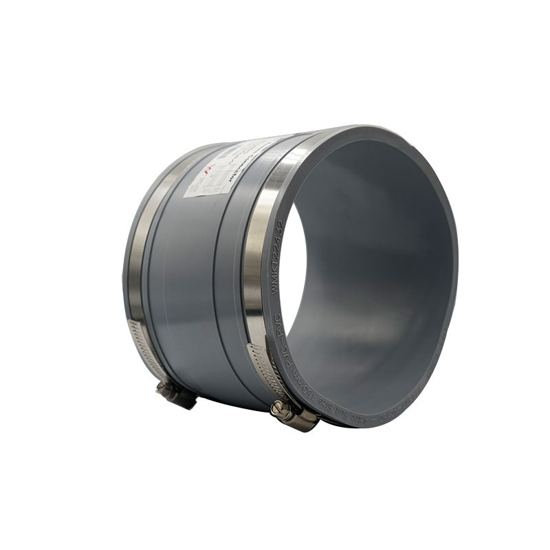 Connector Rubber Black E/W-PVC/COP/GAL/CI – 150mm