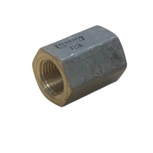 Brass Hexagonal Socket F-F – 25mm