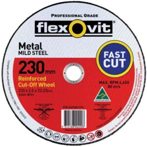 Flexovit Metal Cut-Off Wheel 230 x 2.5 x 22.2mm
