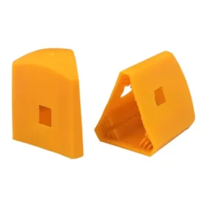 Star Post Safety Caps – 60mm Yellow (Whites)