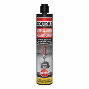 Chemical Anchor Cartridge – 280ml – Soudafix 1400 – High Strength