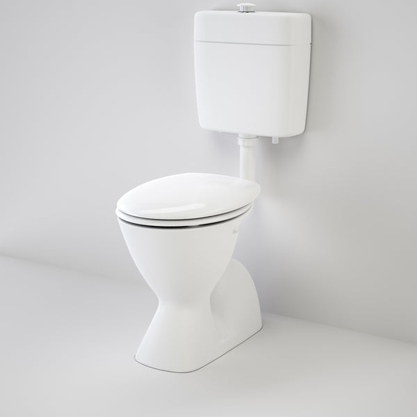 Toilet Seat Tasman MKII Wide Double Flap White