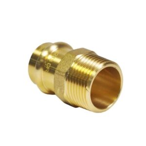 Male Adaptor Gas CU Alloy Kembla Kempress J09365 – 25mm x 25MI
