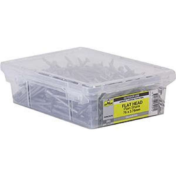Otter Nail Flathead Galvanised 75 x 3.75mm 2kg
