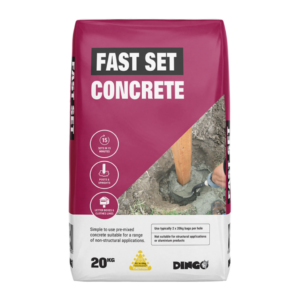 Fast-Set Concrete Mix – 20kg Bag
