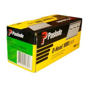 Paslode Galvanised D Head Framing Nails – 75 x 3.06mm (1000 Pack)