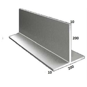 Galintel T Bar 200 x 10mm (B) 200 x 10mm (V) x 6m