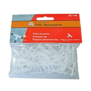 DTA T Type Tile Spacers 2mm 100 Pack