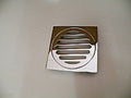 Floor Waste Square Brass CP Drop-In – 50mm