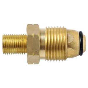 Companion Adaptor POL Cylinder to 1/4 inch BSP