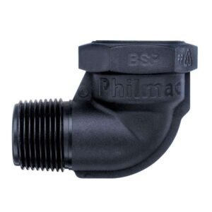 Philmac Threaded Elbow Poly Male x Female 2 inch