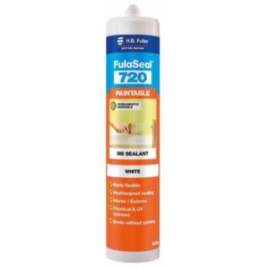 H.B. Fuller FulaSeal 720 Paintable Sealant White 400g