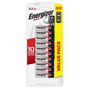 Energizer Battery AA 10 Pack