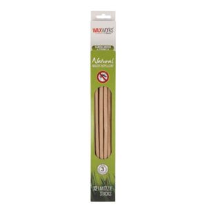 Waxworks Incense Sticks with Citronella/Sandalwood 12 Pack
