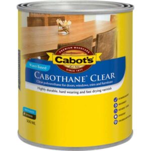 Cabot's Cabothane Water Based Gloss Clear 500ml