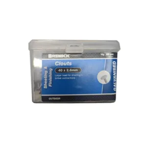 Clouts Galvanised 1kg – 40mm x 2.8mm