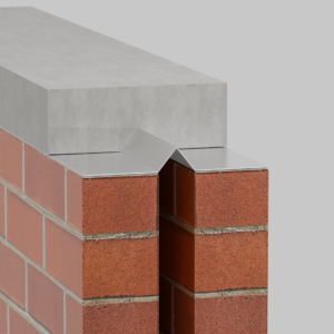 Metal Slip Joint – 270mm x 3m – Pregreased Vee