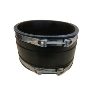 Connector Rubber Black PVC/COP/GAL/CI – 40mm