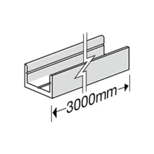 James Hardie 306032 HardieDeck Wingless Base Jointer Decking – 3000mm