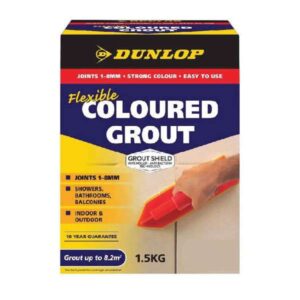 Dunlop Flexible Coloured Grout Midnight 1.5kg
