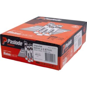 Paslode Bright D Head Impulse Nails – 50 x 2.87mm (3000 Pack)