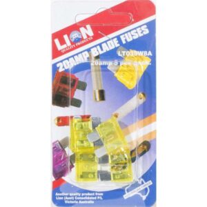 Lion Fuse Pack 20Amp 5 Piece