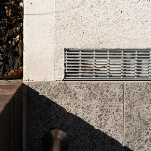 Mini-Heelguard™ Galvanised Heelguard Grate & Channel – 100mm x 55mm x 1500mm