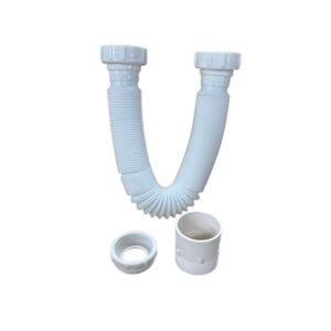 PVC DWV Male Adjustable Pan Collar SWJ In Pipe – 20mm x 100mm