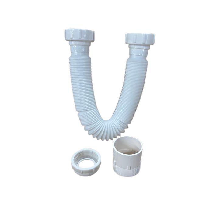 PVC DWV Male Adjustable Pan Collar SWJ In Pipe – 20mm x 100mm