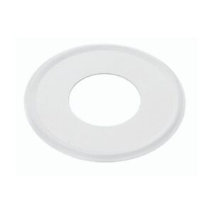 PVC DWV Pipe Cover Plate Suit 40mm PVC Wht