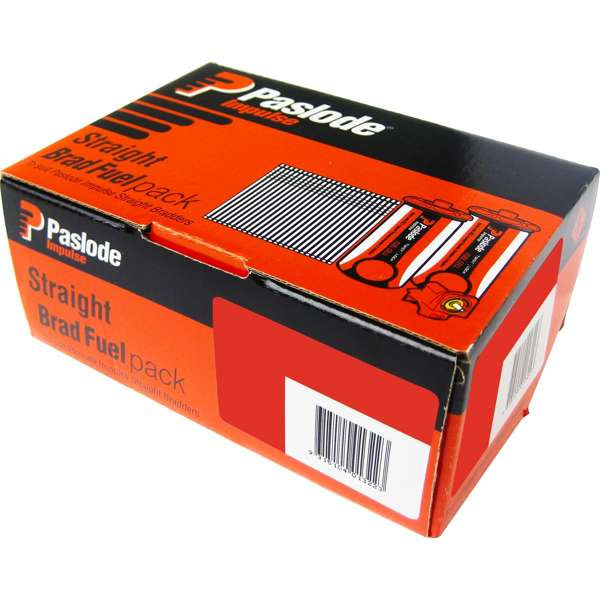 Paslode 14G ND Series Straight Brad Nail With Fuel – 50mm (2000 Pack)