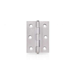 Trio Door Butt Hinge Fixed Pin Stainless Steel 70 x 50 x 1.6mm-