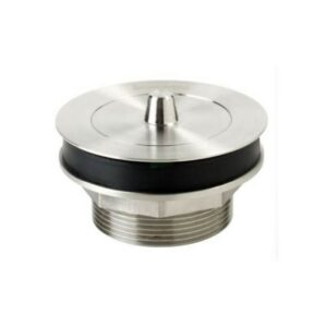 PVC Plug & Waste Stainless Steel – 50mm x 50mm