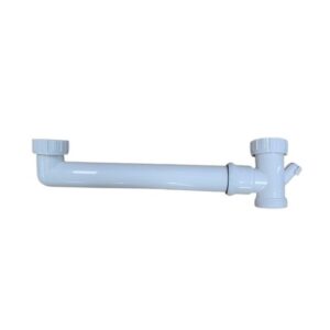 Plastic Double Bowl Connector With Nipple – 50mm x 400mm