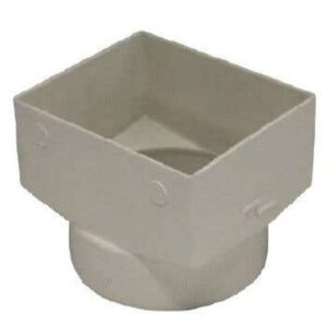 Holman PVC Stormwater Adaptor Downpipe 100 x 80 x 90mm