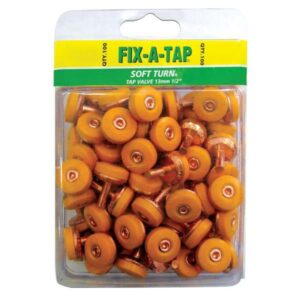 Fix-A-Tap Soft Turn Tap Valve 13mm 100 Pack