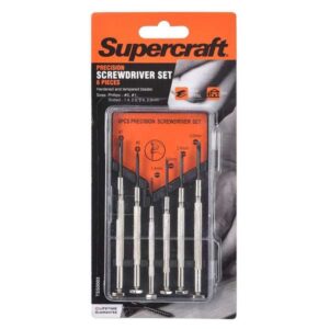 Supercraft Screwdriver Set 6 Piece