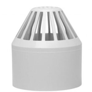 PVC DWV Vent Cowl Plain – 50mm