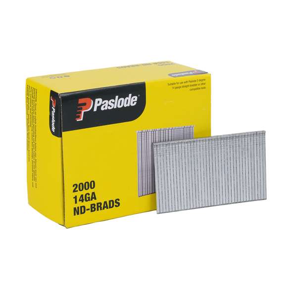 Paslode ND50 Pneumatic Brad – 50 x 2mm (2000 Pack)