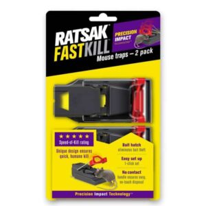 Ratsak Fastkill Mouse Trap 2 Pack