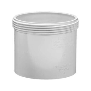 Holman PVC DWV Threaded Access Coupling DWV 100mm