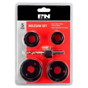 P&N Hole Saw Set 5 Piece