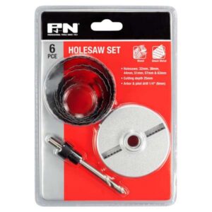 P&N Hole Saw Set 6 Piece