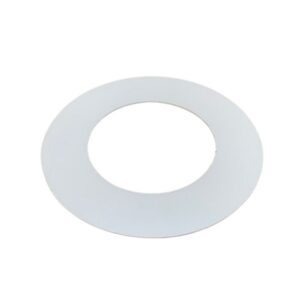 PVC DWV Pipe Cover Plate Suit 50mm PVC Wht