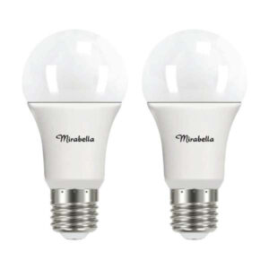 Mirabella LED Gloss 11W 1000 Lumens 2700K ES Warm White 2 Pack