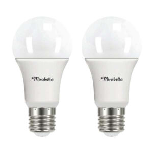 Mirabella LED Gloss 11W 1000 Lumens 4000K ES Cool White 2 Pack