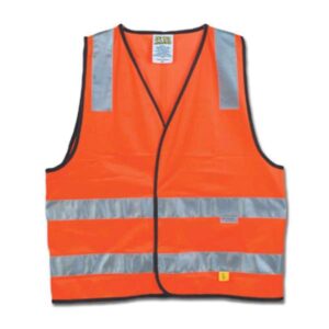 Maxisafe Hi-Vis Day-Night Safety Vest Orange 2XL