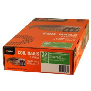 Paslode Impulse Hot Dip Galvanised Coil Nails – 32 x 2.7mm (2400 Box)