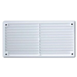 Haron Cupboard Vent Plastic White 150 x 75mm